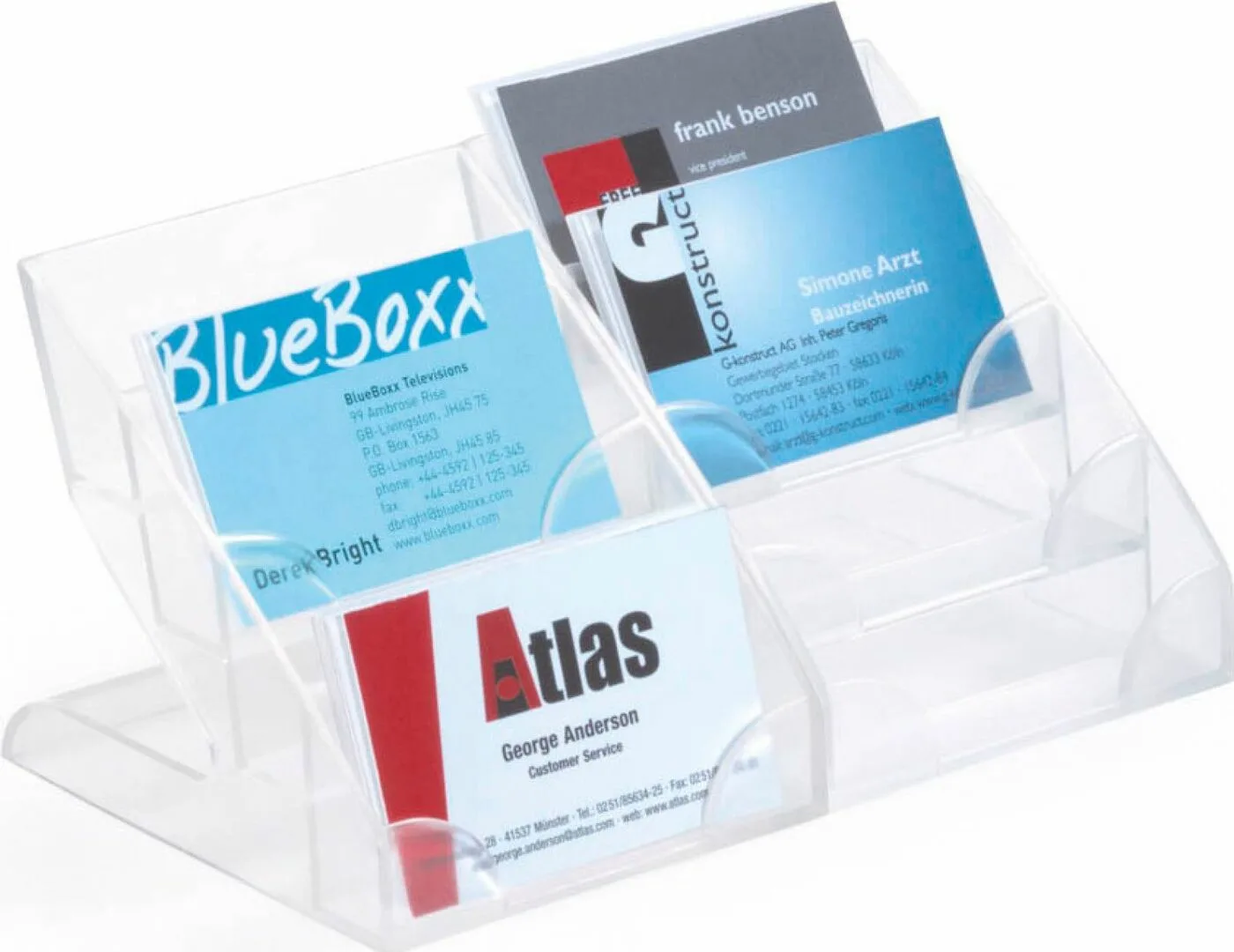 Реклама визиток и флаеров у кассы